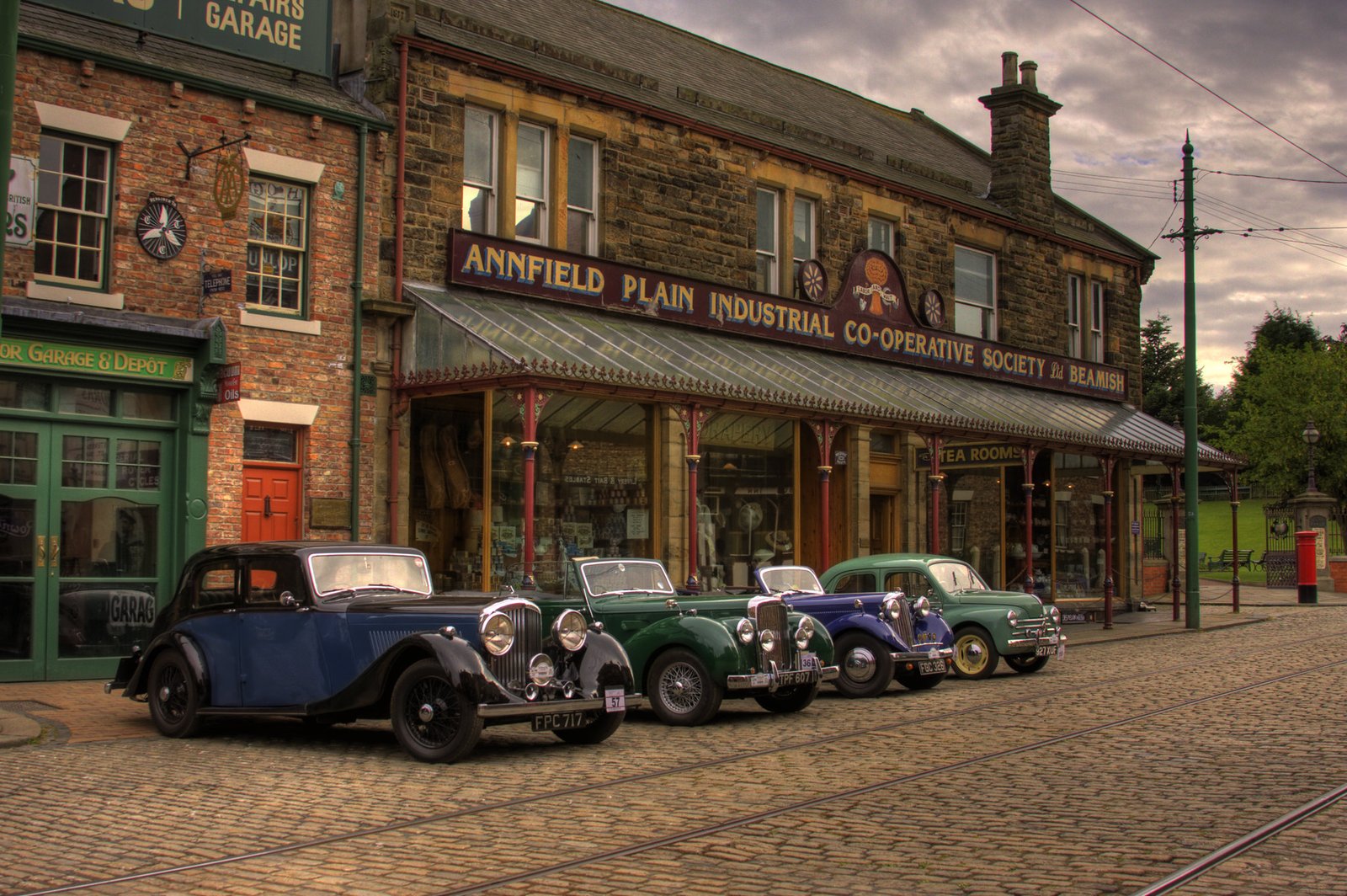 vintage cars.